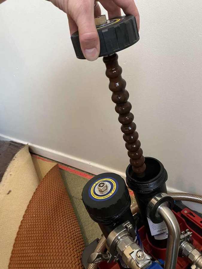 Power flush — magnetic sludge removal — HeatWave Manchester